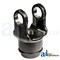 A & I Products Tube Weld Yoke w/ Bearing Groove 2.71" x2.71" x2.71" A-D127001 - alternate 1
